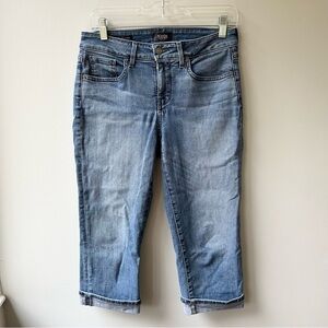 NYDJ Marilyn straight cropped cuffed jeans